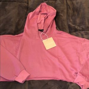 Cropped Kittenish sweatshirt